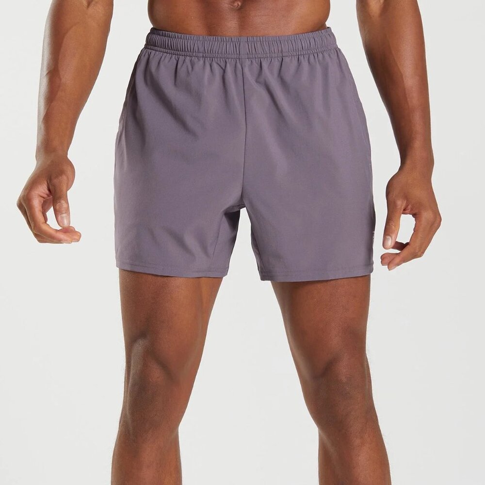 Standard Cloth 2.0 5" Nylon Oliver Light Purple Swim Shorts Men's Size Small